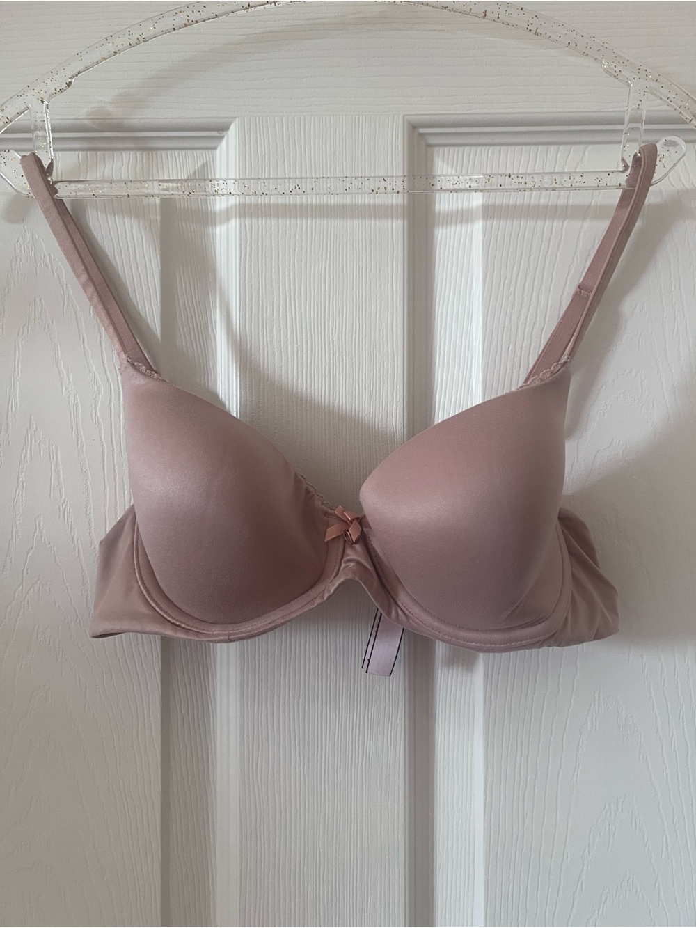 Victoria's Secret 34C Smooth T-Shirt Bra in Neutral Tan GUC